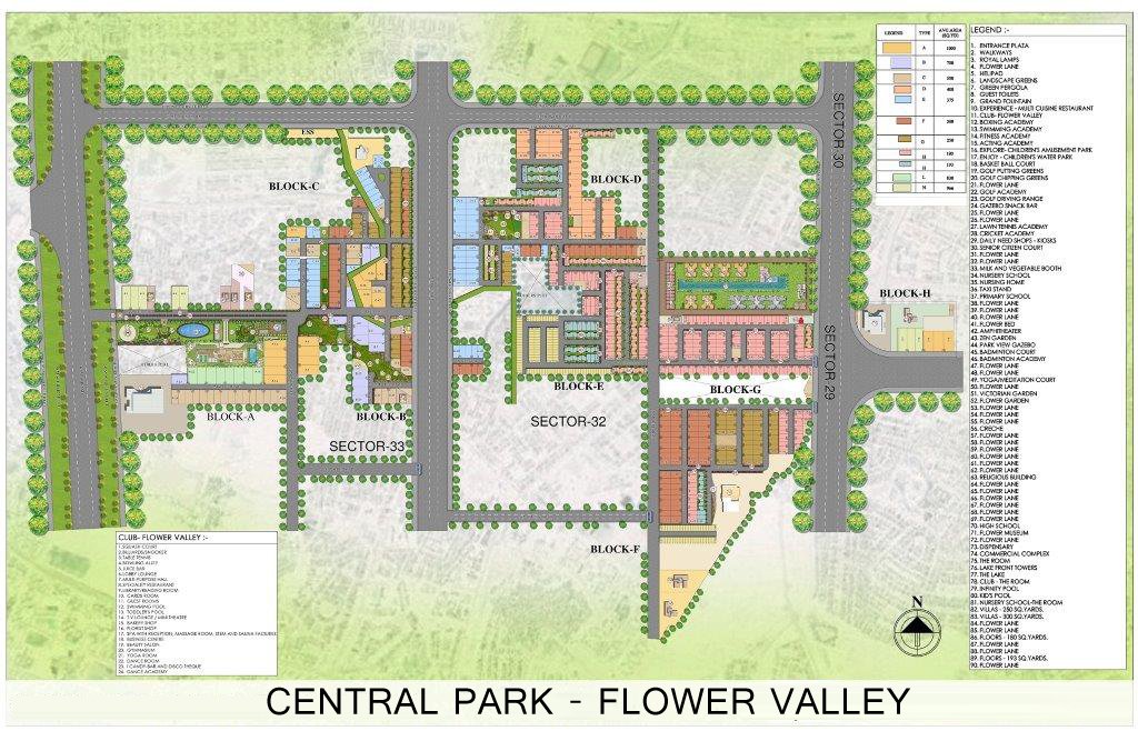 Fleur Villas Central Park Flower Valley